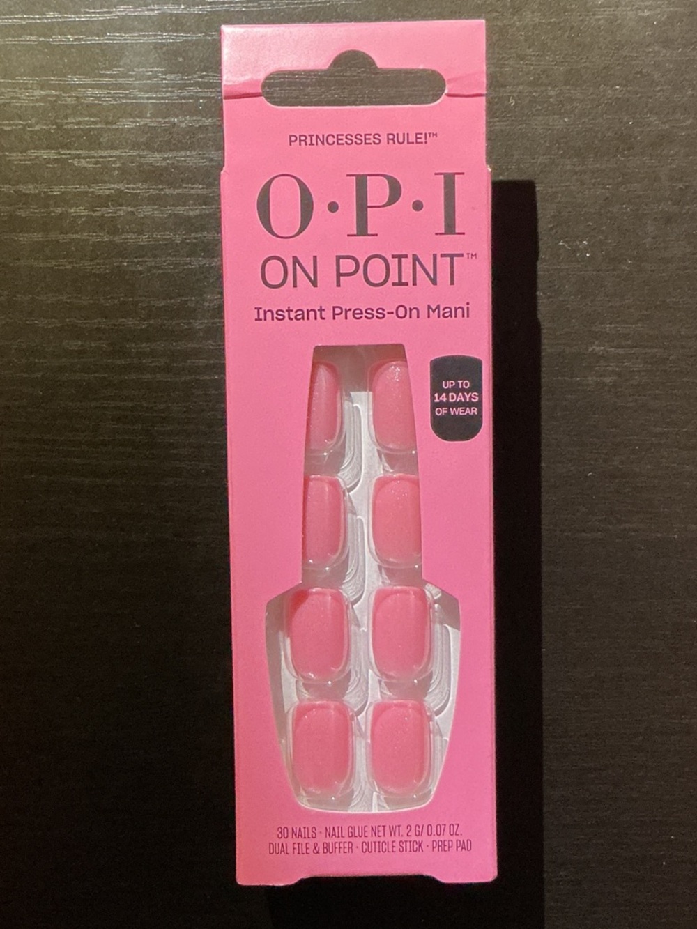 OPI Pink Instant Press-On Nails Pack Princesses Rule